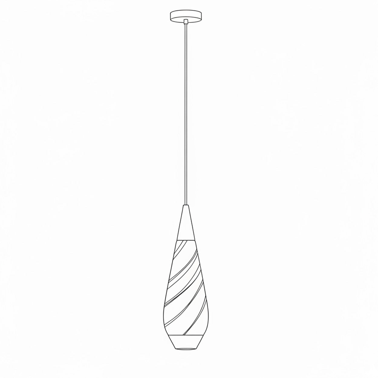 ANKUR PALAZZO ONYX MARBLE MODERN HANGING LIGHT