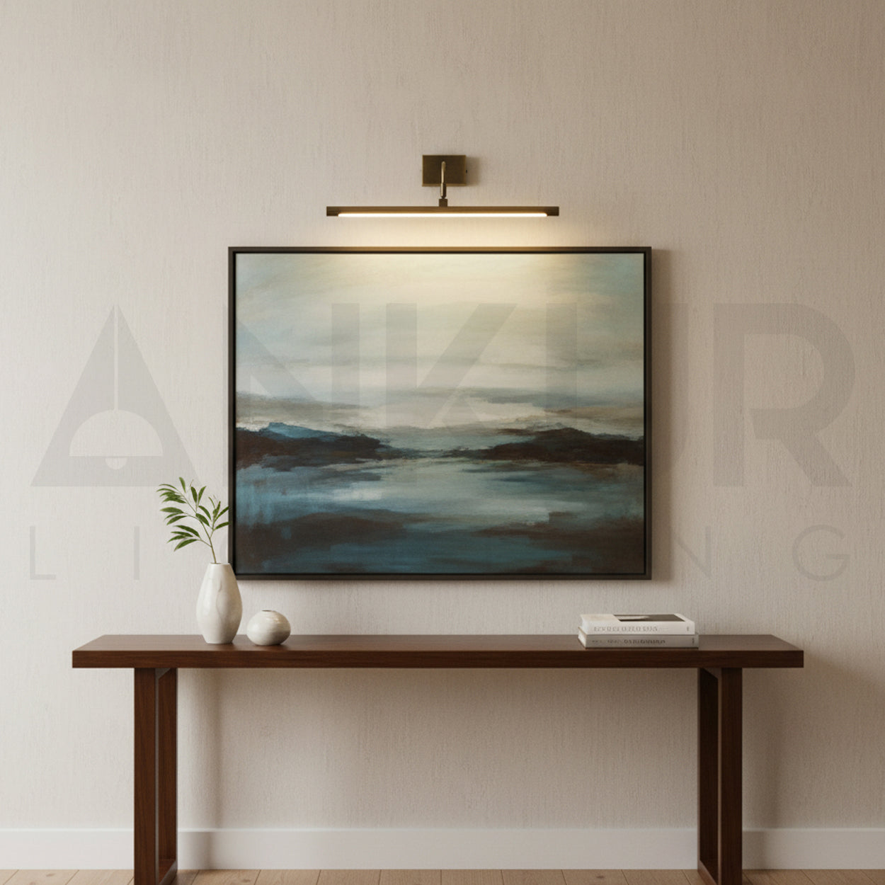 ANKUR VANYA ANTIQUE BRASS TALINI LED WALL LIGHT