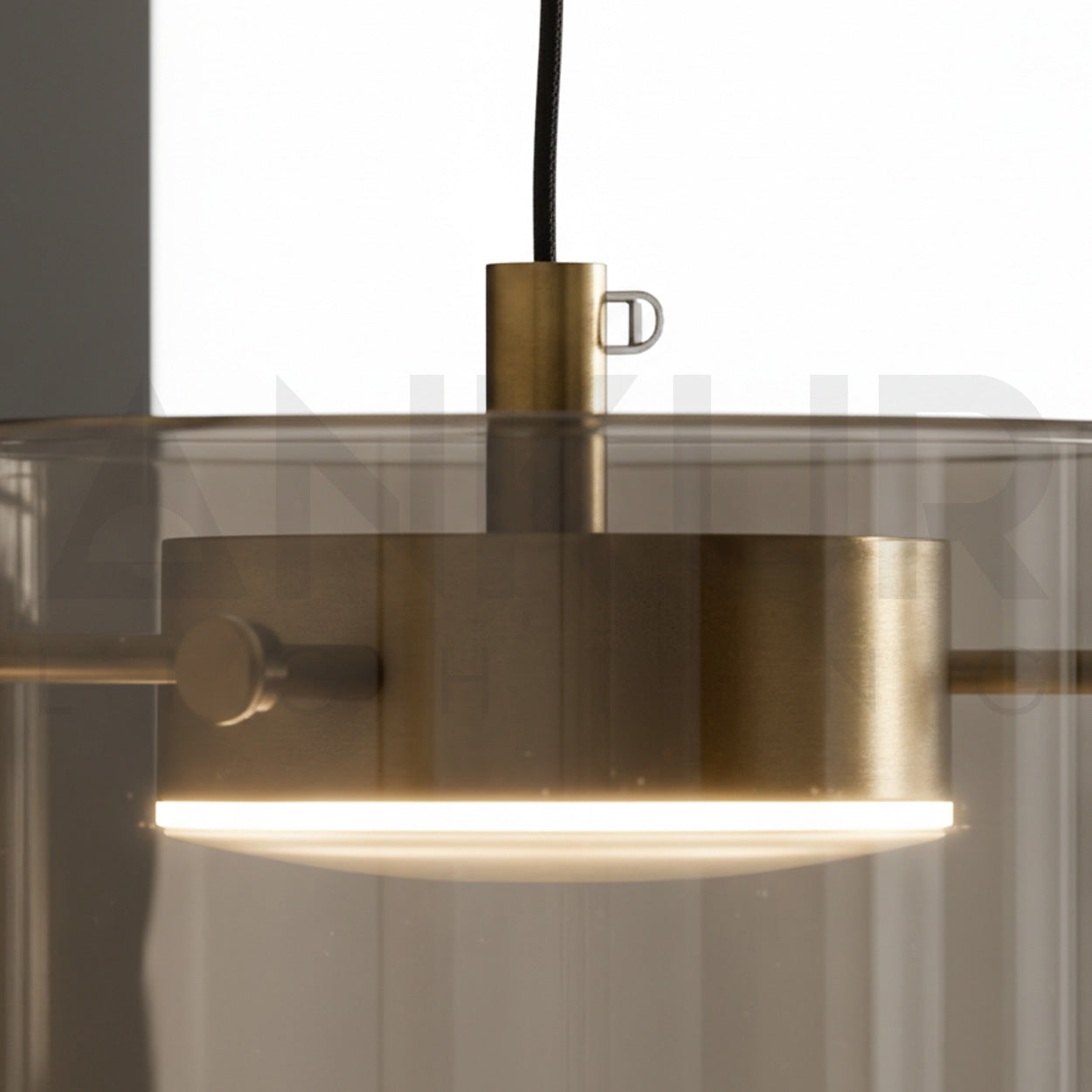 ANKUR ECLIPTA MODERN METAL AND GLASS LED WALL LAMPS