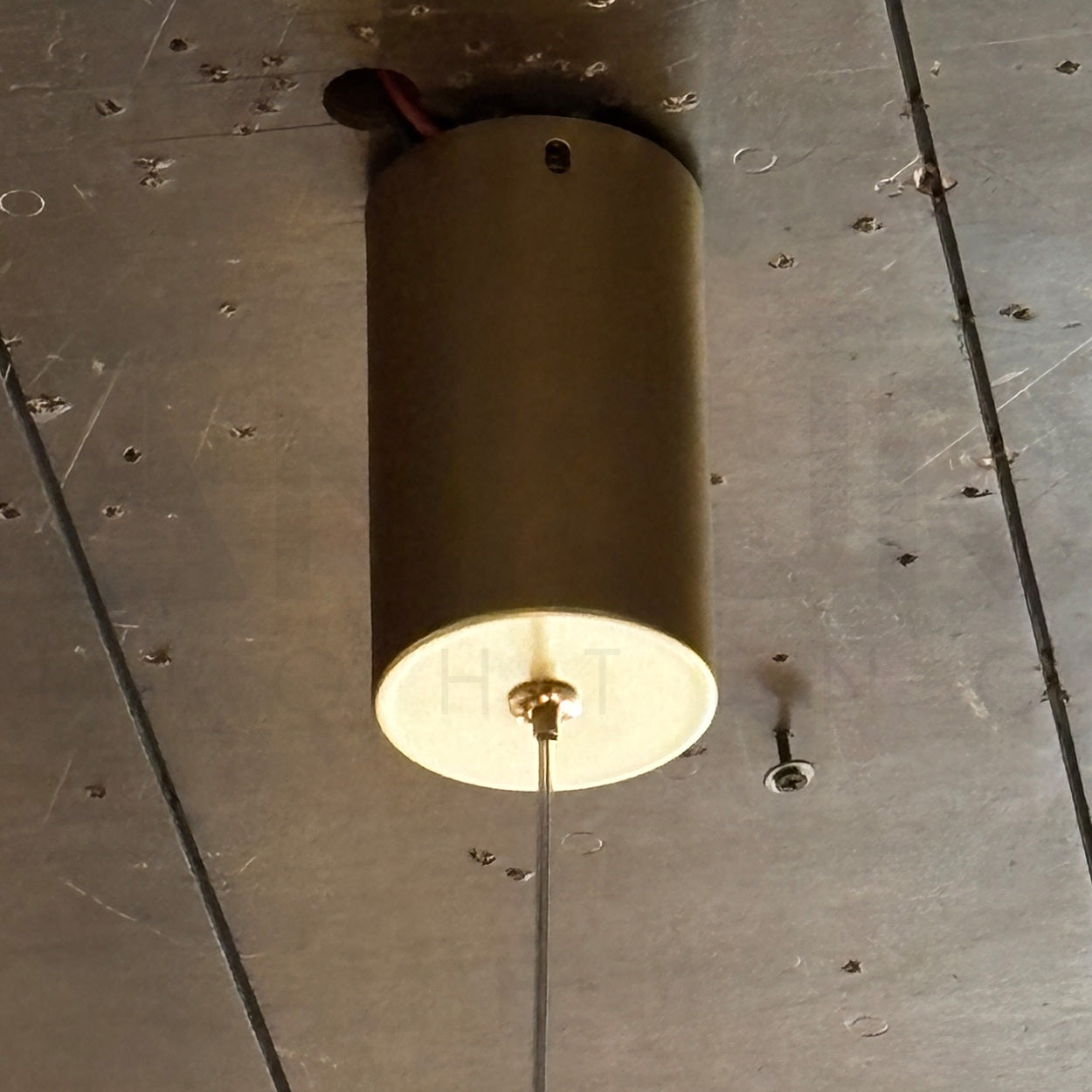 ANKUR RUNE METAL GLASS CAPSULE SHAPED PENDANT LIGHT FOR BEDROOM AND RESTURANTS