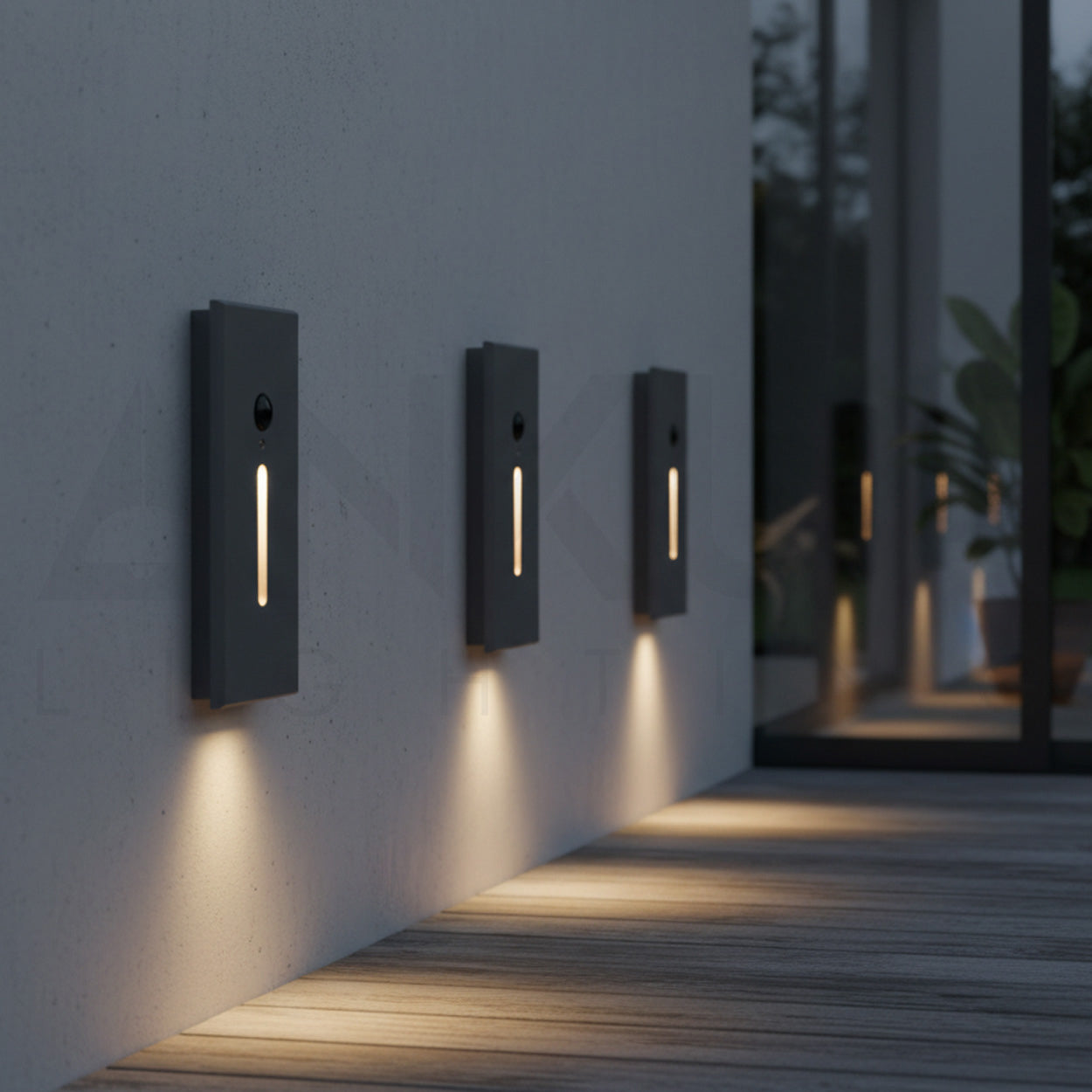 ANKUR STRATOS VERTICAL SHAPE STEP LIGHT FOR INDOOR AND OUTDOOR HOME LIGHTING