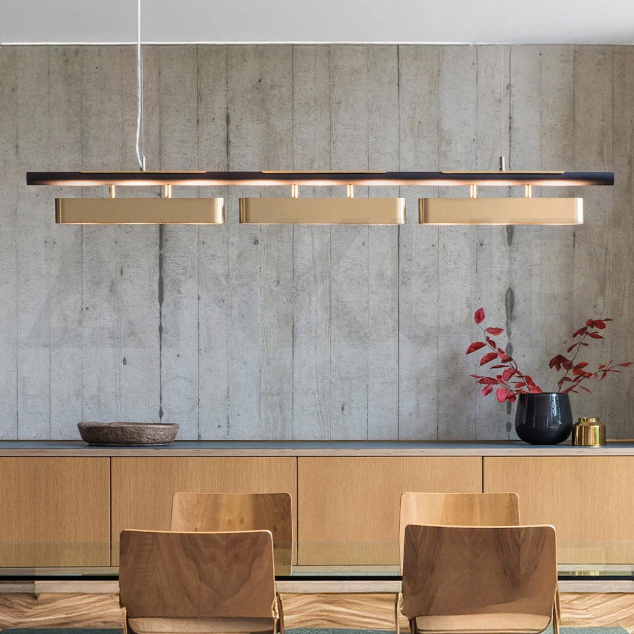 ANKUR COLT TRIPPLE LED PENDANT LIGHT FOR LIVING AND HOME LIGHTING