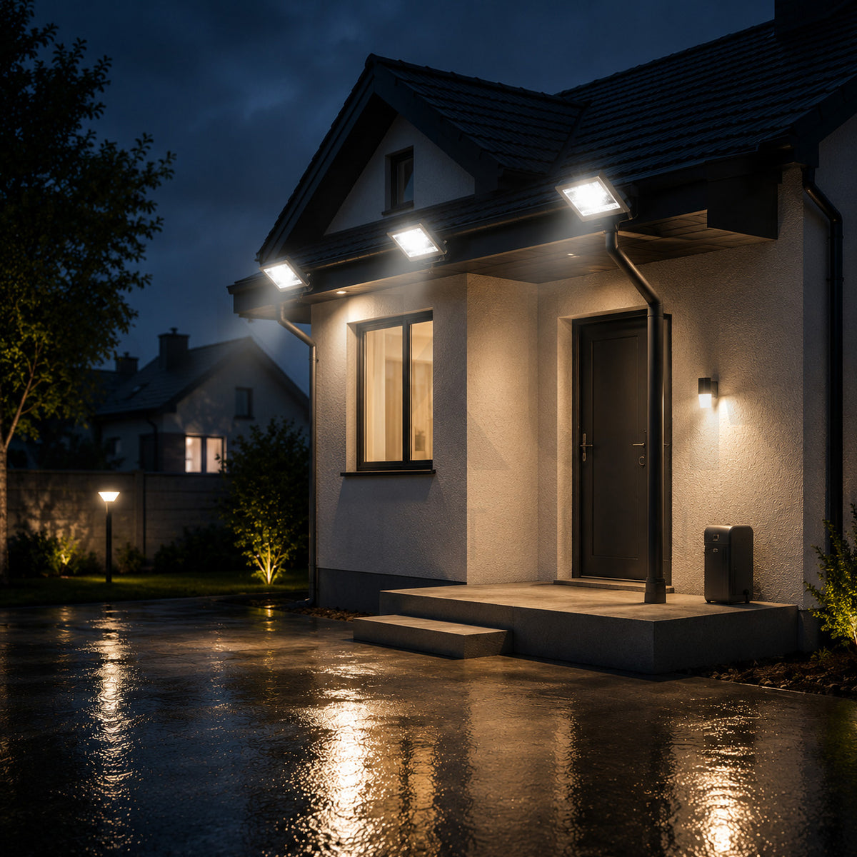 ANKUR POWERFUL AND DURABLE OUTDOOR DIAMOND REFLECTOR LED FLOOD LIGHT FOR COMMERCIAL AND DECORATIVE LIGHTING