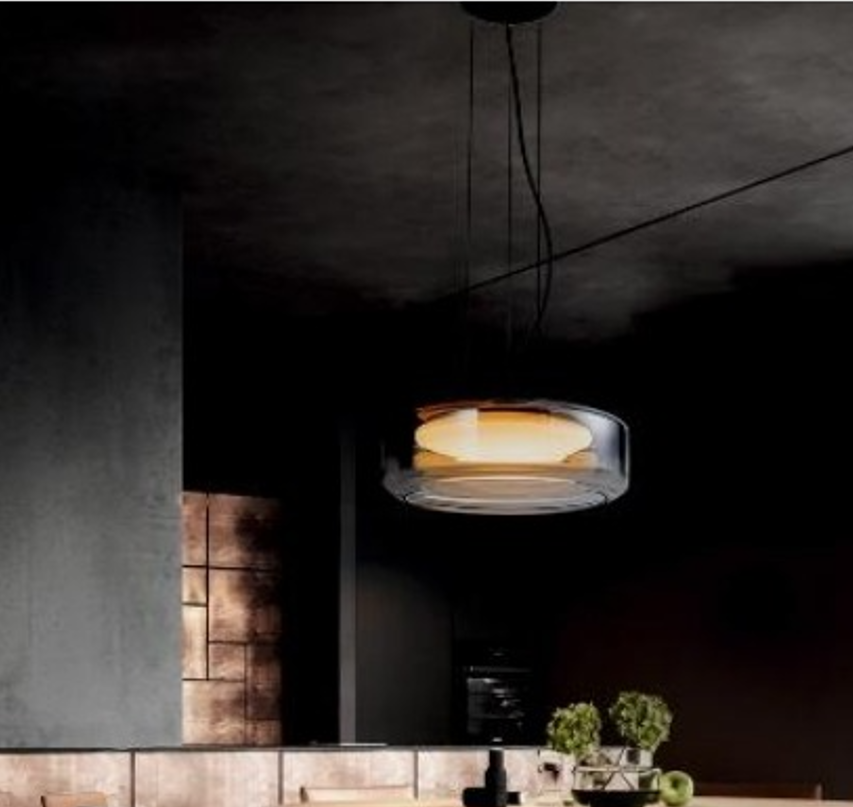 ANKUR NIMBUS MODERN STYLE LUXURY GLASS PENDANT LIGHT FOR DINING AND LIVING AREA HANGING LIGHT