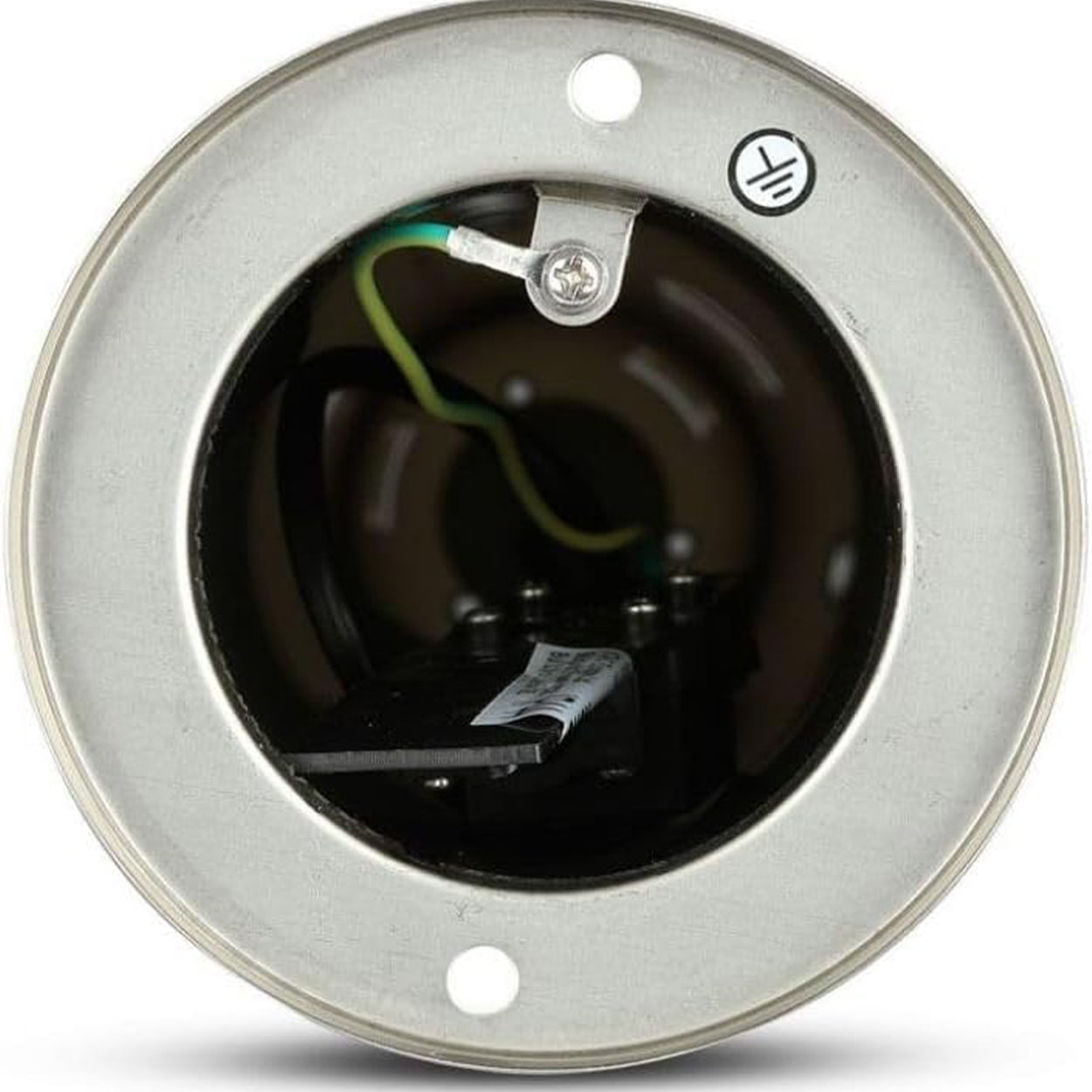 ANKUR CILINDRO CHROME OUTDOOR BOLLARD LIGHT