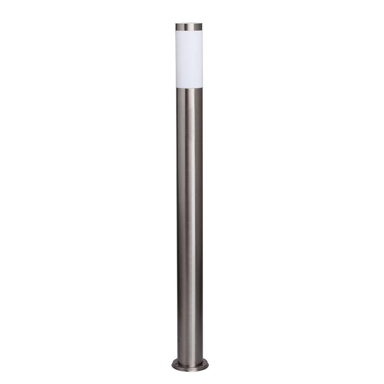 ANKUR CILINDRO CHROME OUTDOOR BOLLARD LIGHT