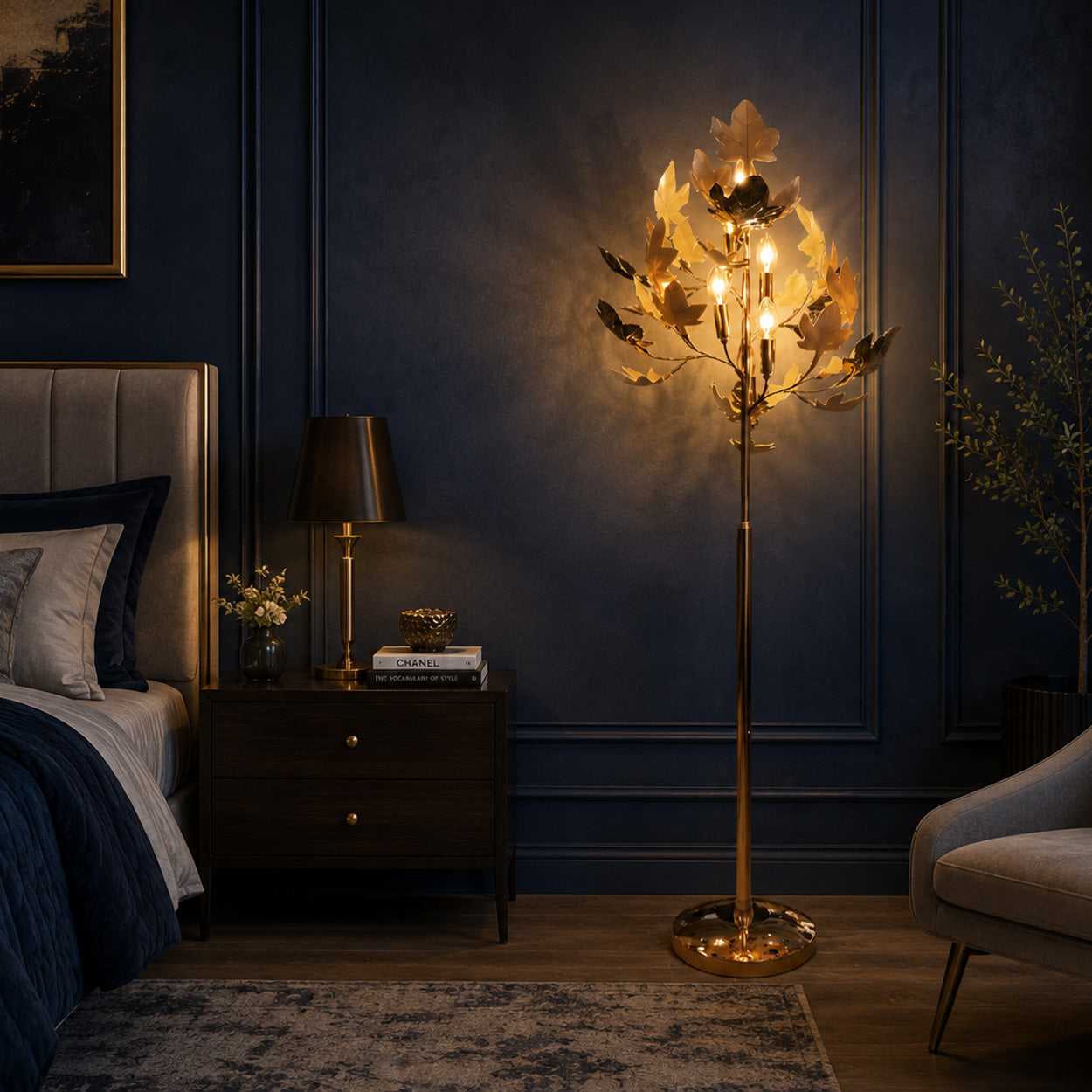 ANKUR FIORENZA MODERN METAL FLOOR LAMP