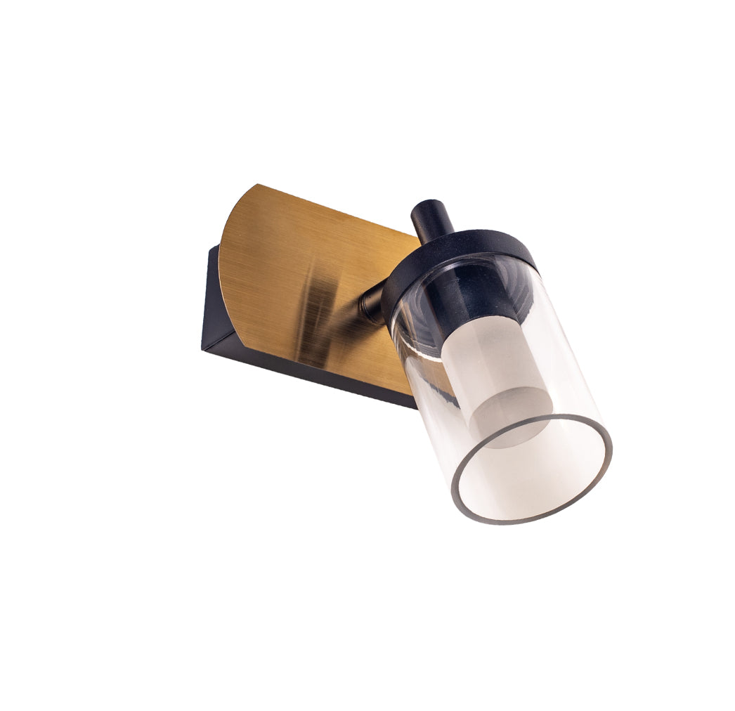 ANKUR LUCENZA METAL AND GLASS LED MIRROR WALL LIGHT