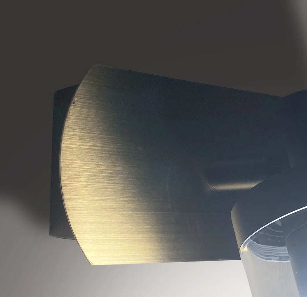 ANKUR LUCENZA METAL AND GLASS LED MIRROR WALL LIGHT