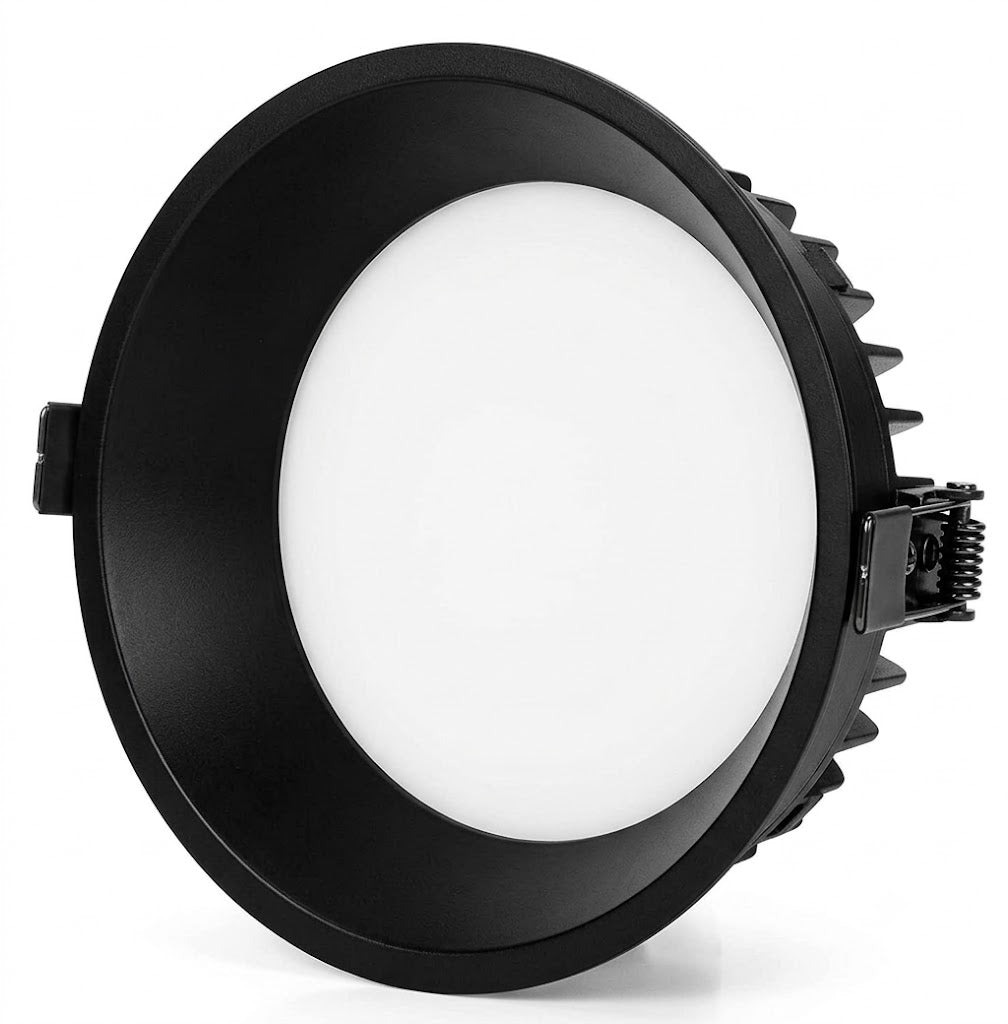 ANKUR DIVINE MINIMALIST DELIGHT BLACK FINISH LED RECESSED DOWNLIGHT FOR OFFICE AND HOME LIGHTING