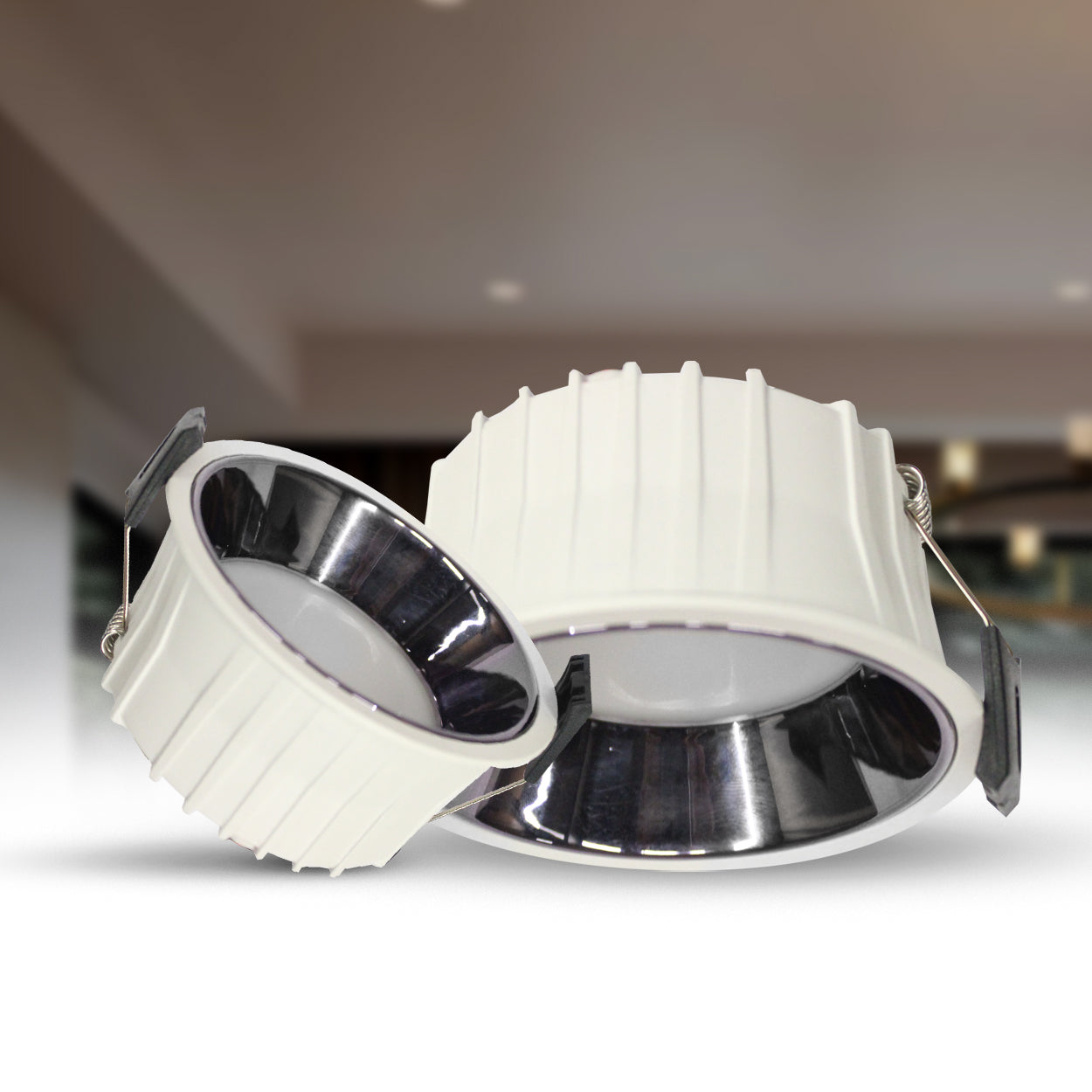 ANKUR VESPA MODERN DIFFUSED LED RECESSED DOWNLIGHT FOR AMBIENT LIGHTING