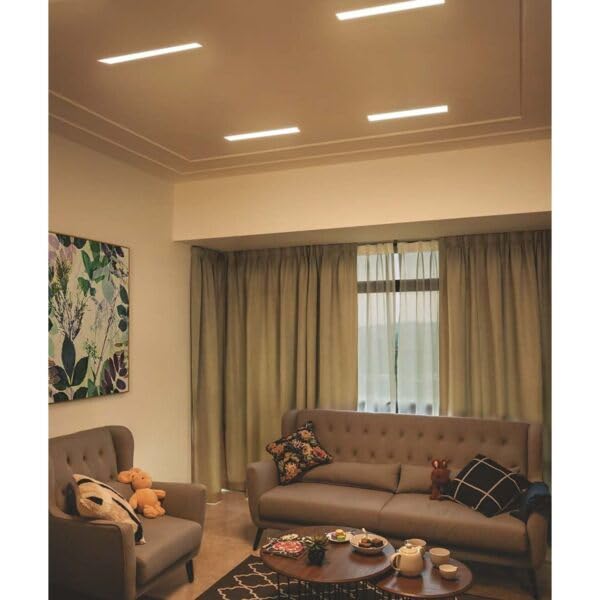 ANKUR LASERBLADE CLASSIC 5LP ANTI GLARE RECESSED LIGHT FOR OFFICE AND HOME LIGHTING