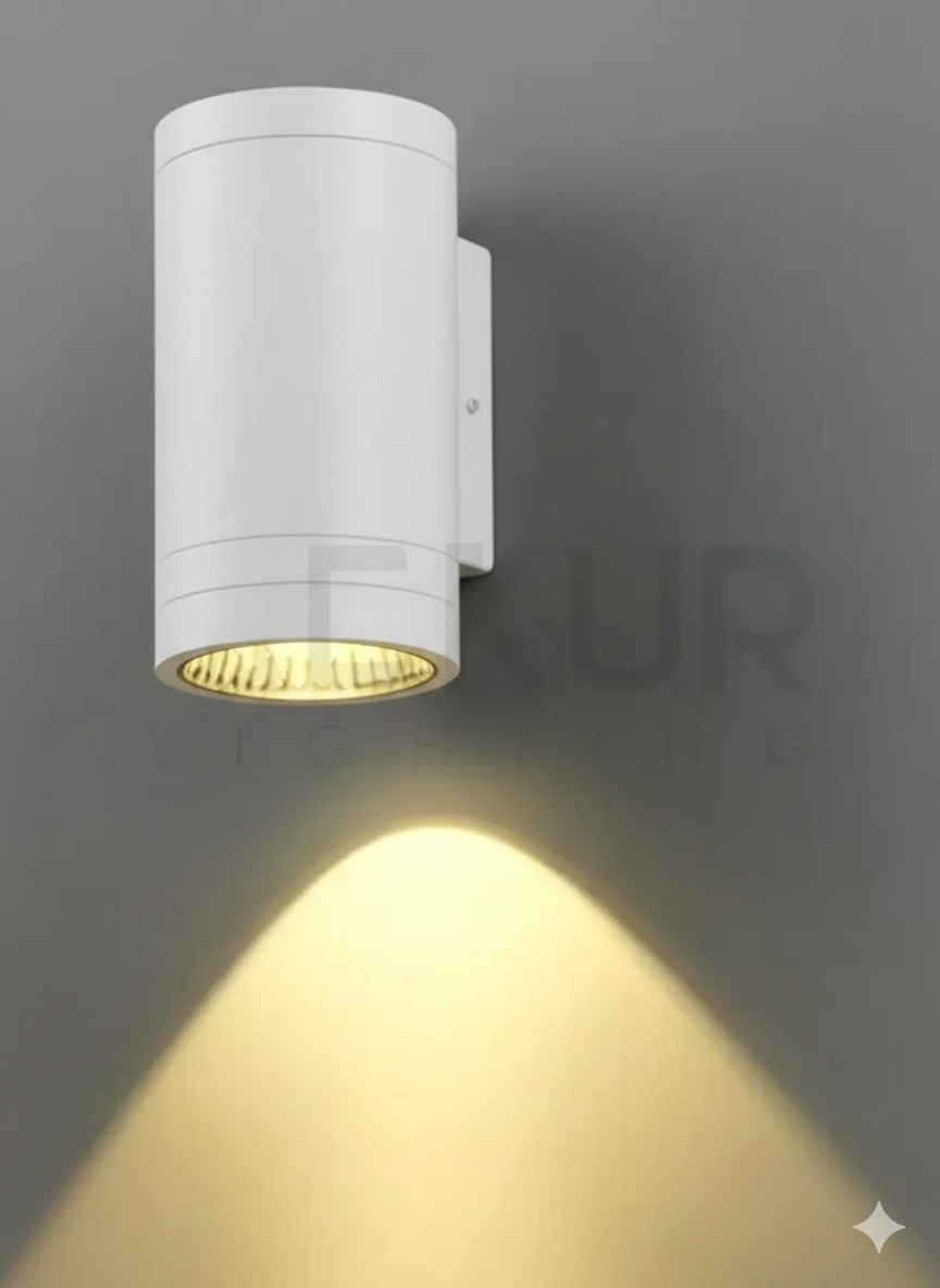 ANKUR LARGE DOXX OUTDOOR RATED HIGH POWERED LED WALL LIGHT