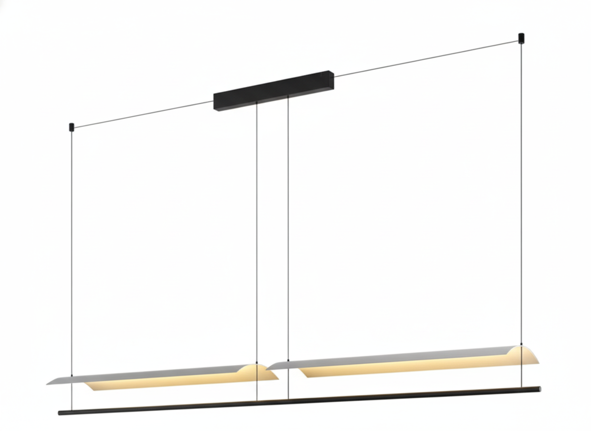 ANKUR GALLEGGI MATT WHITE FINISH HANGING LIGHT