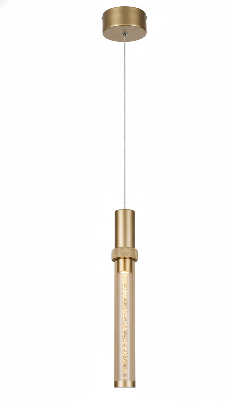 ANKUR FLUX 7W GOLD FINISH LED HANGING LIGHT