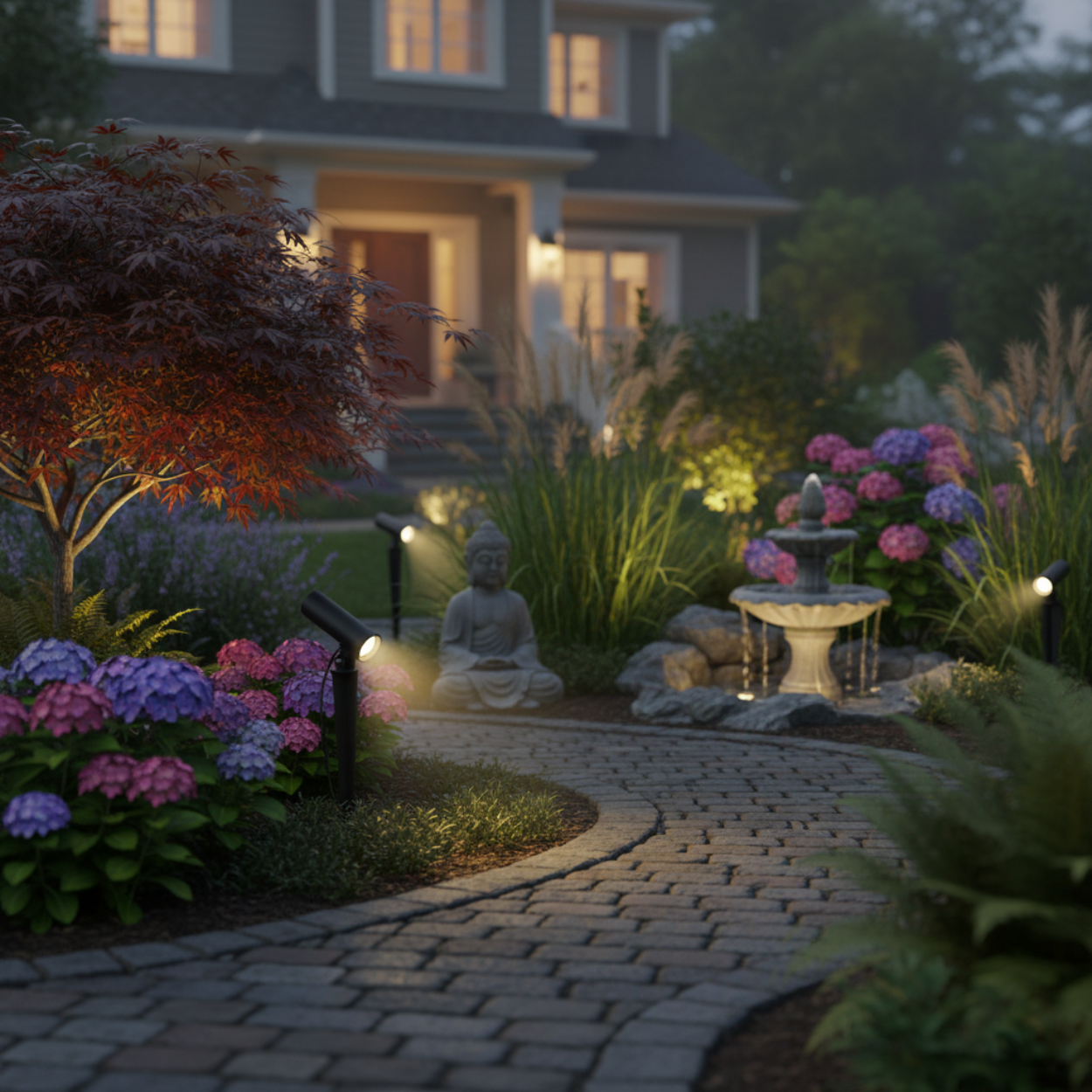 ANKUR LARGE DOXX LED OUTDOOR GARDEN FACADE LIGHT