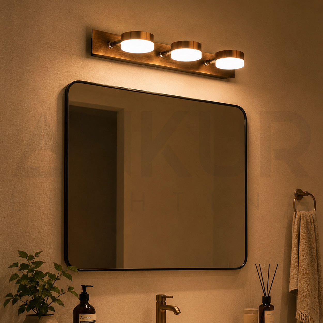 ANKUR DONUT CONTEMPORARY LED MIRROR AND PICTURE LIGHT FOR LIVING AND HOME LIGHTING