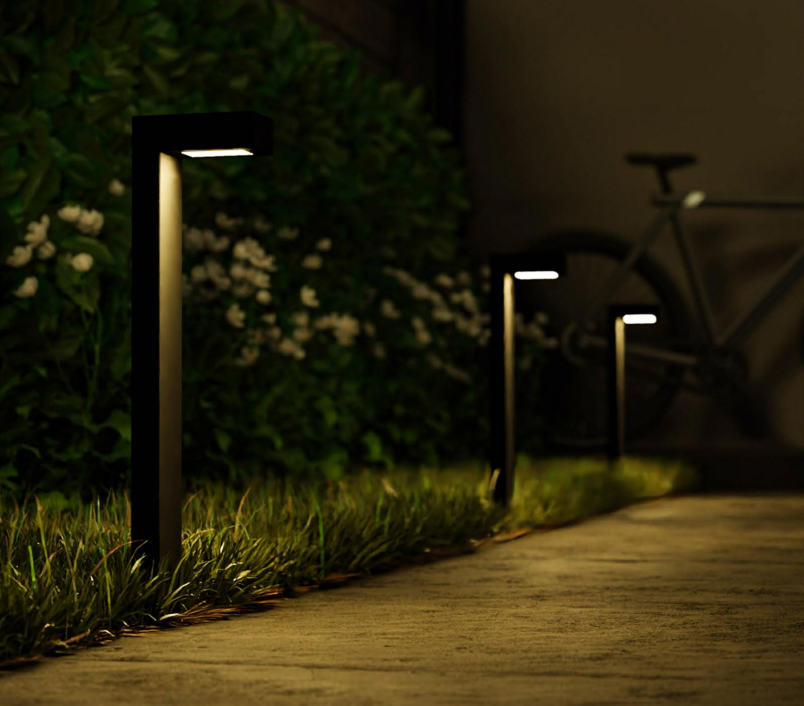 ANKUR TAMO MODERN ANTI-GLARE BOLLARD LIGHT – ELEGANT OUTDOOR LED PATHWAY LIGHTING