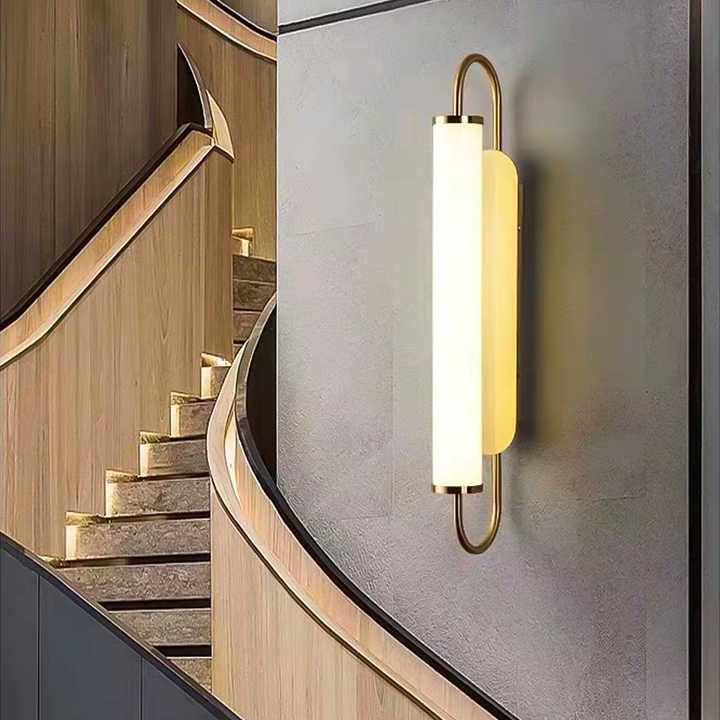 ANKUR TORUS MINIMILIST DESIGN MODERN METAL AND GLASS LED WALL LIGHT
