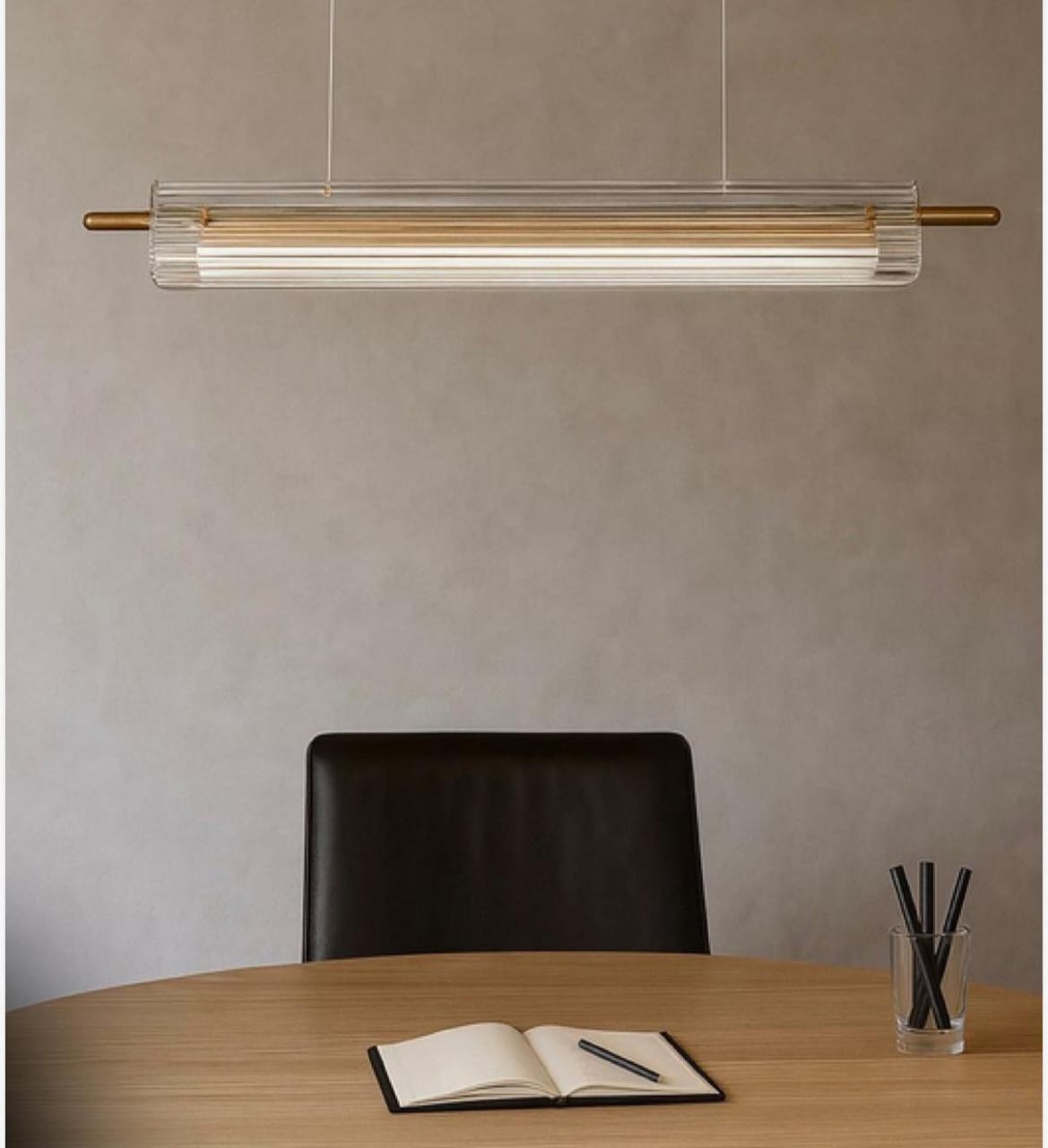 ANKUR LUSTRO METAL AND GLASS MODERN HANGING LIGHT