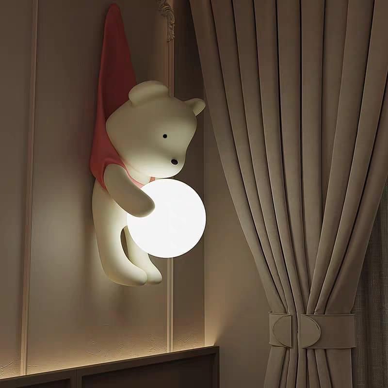 ANKUR PROTEA BEAR KIDS STYLE WALL LAMPS FOR HOME LIGHTING