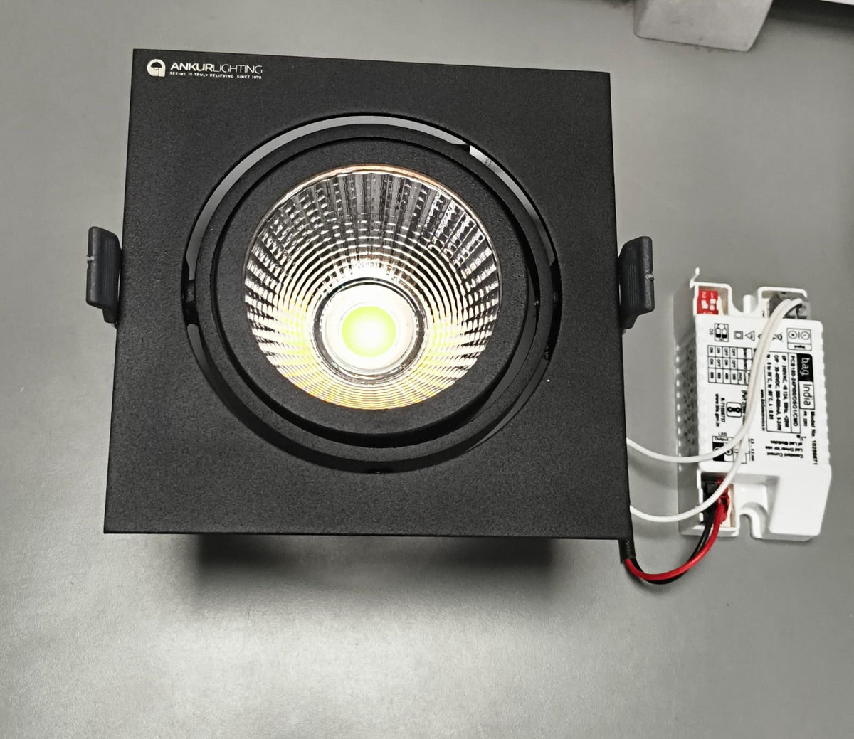 ANKUR CUBIX ADJUSTABLE EO SQUARE RECESSED LED DOWNLIGHT