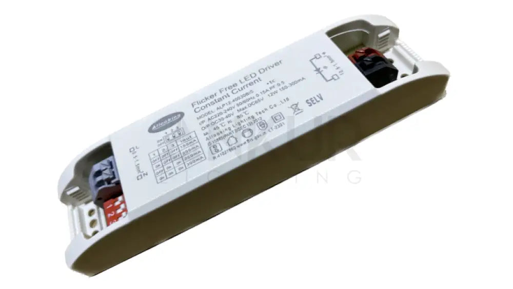 ALLOOKING FLICKER FREE CONSTANT CURRENT LED DRIVER INDOOR RATED 6W-12W Lighting