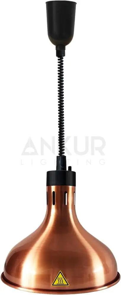 ANKUR ALPINE MODERN METAL HANGING HEAT LAMP | RESTAURANT & HOME LIGHTING WITH E27 BULB