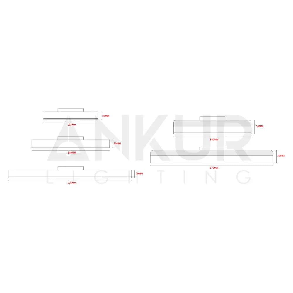 ANKUR AM20 MAGNETIC LINEAR DIFFUSED PROFILE LED LIGHT
