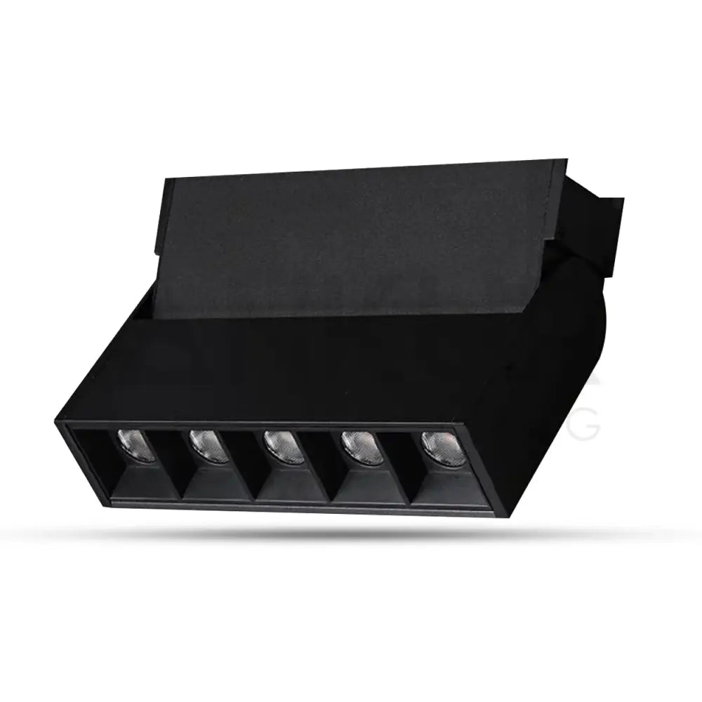 ANKUR AM30 ULTRATHIN MAGNETIC 10W LASERBLADE ADJUSTABLE LIGHT NON DIMMABLE / BLACK / 3000K Pendant Light