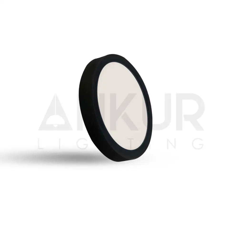 ANKUR ASTRA SURFACE LED PANEL LIGHT ROUND 22W / 3000K / BLACK Panel Light