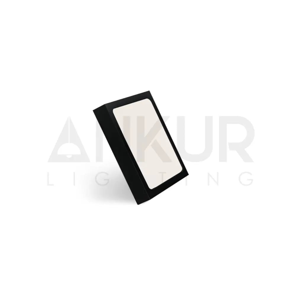 ANKUR ASTRA SURFACE LED PANEL LIGHT SQUARE 8W / 3000K / BLACK Panel Light
