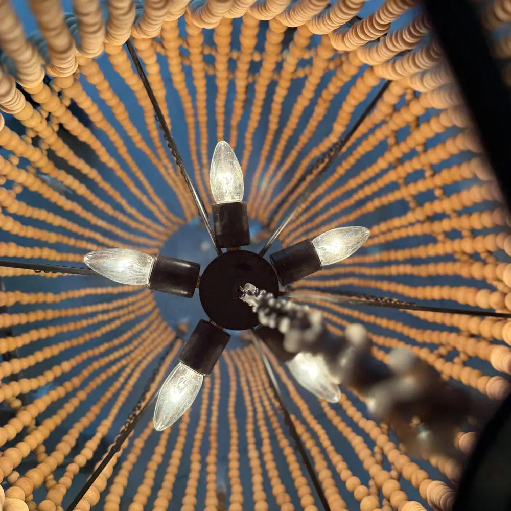 ANKUR BOHEMIAN BEADED CHANDELIER