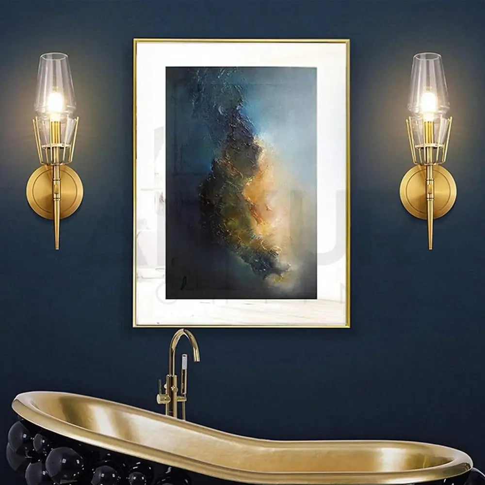 ANKUR BONFIRE ANTIQUE BRASS METAL WALL LIGHT Lighting