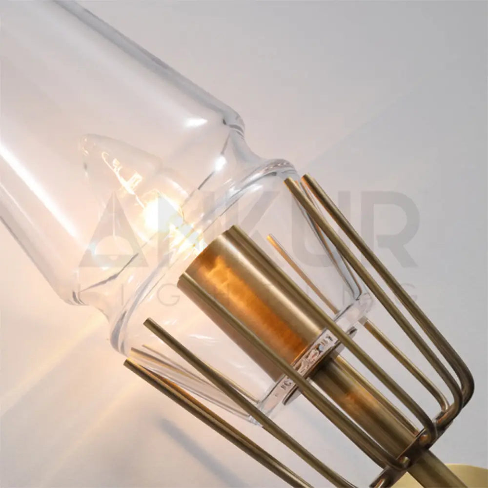 ANKUR BONFIRE ANTIQUE BRASS METAL WALL LIGHT Lighting