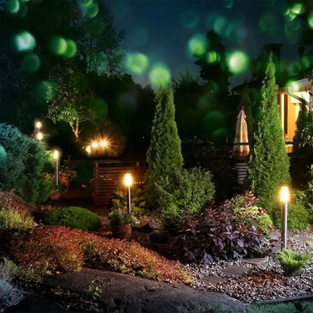 ANKUR CILINDRO CHROME OUTDOOR BOLLARD LIGHT Outdoor Light