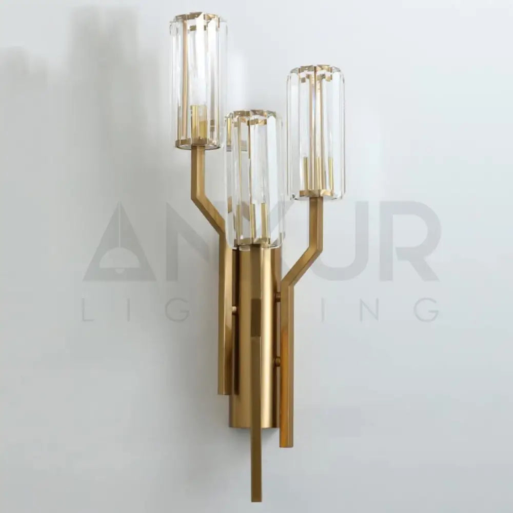 ANKUR CITRA 3 LIGHT LONG CONTEMPORARY WALL LIGHT Wall Light