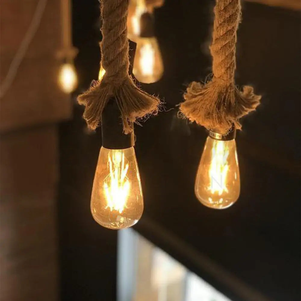 ANKUR DOUBLE ROPE HANGING - Ankur Lighting