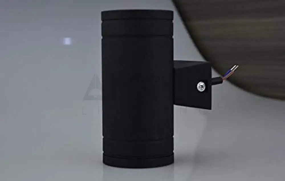 ANKUR DOXX HIGH POWERED OUTDOOR LED WALL LIGHT BLACK