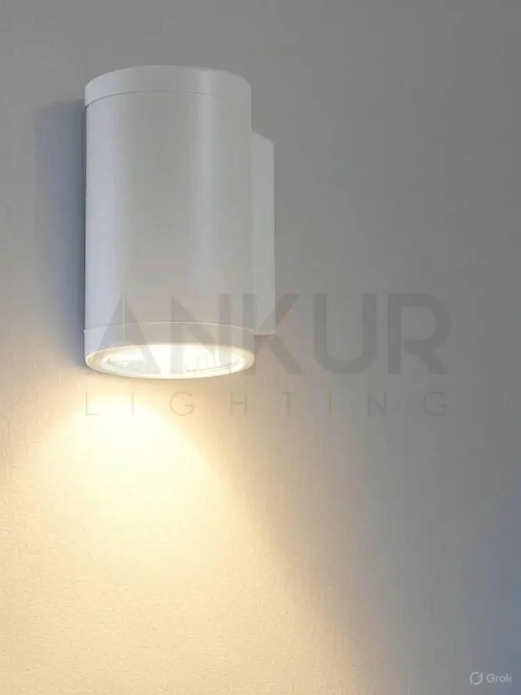 ANKUR DOXX HIGH POWERED OUTDOOR LED WALL LIGHT WHITE 1 WAY / MINI DOXX42 - 3W / 3000K