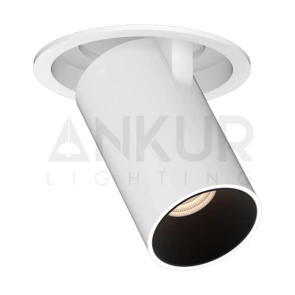 Ankur Euro Senior Pull-Out Round Recessed LED Downlight - Ankur Lighting