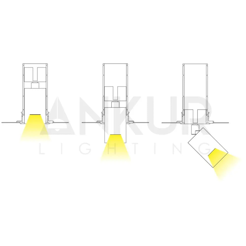 Ankur Euro Senior Pull-Out Round Recessed LED Downlight - Ankur Lighting