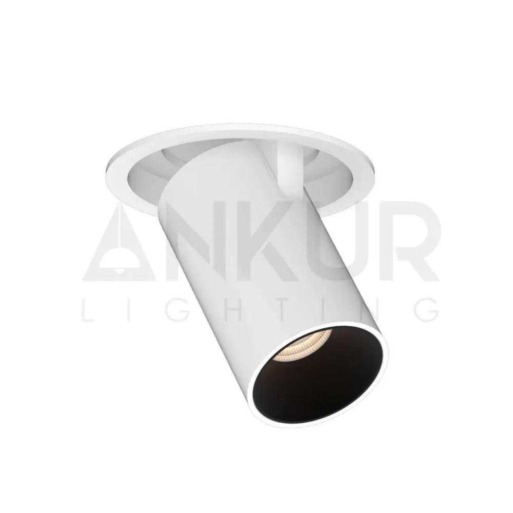 Ankur Euro Senior Pull-Out Round Recessed LED Downlight - Ankur Lighting