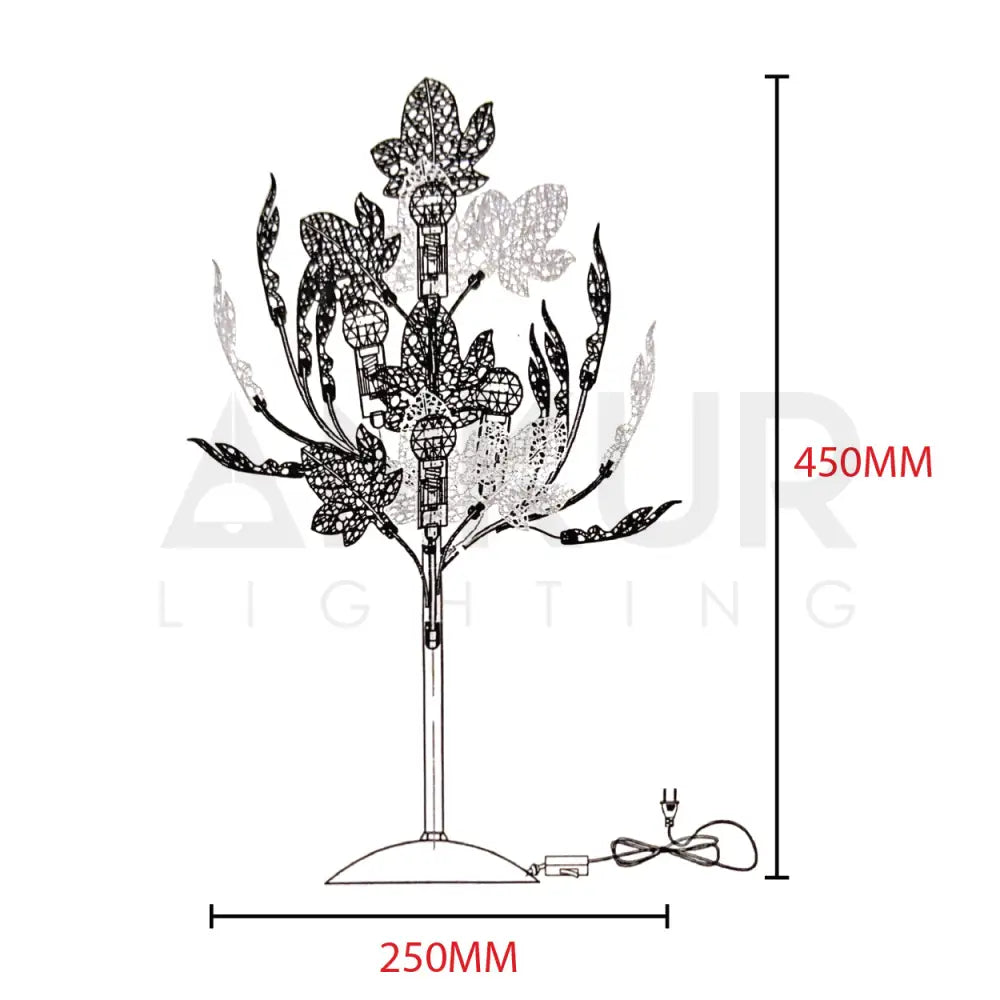 ANKUR FIORENZA MODERN METAL TABLE LAMP
