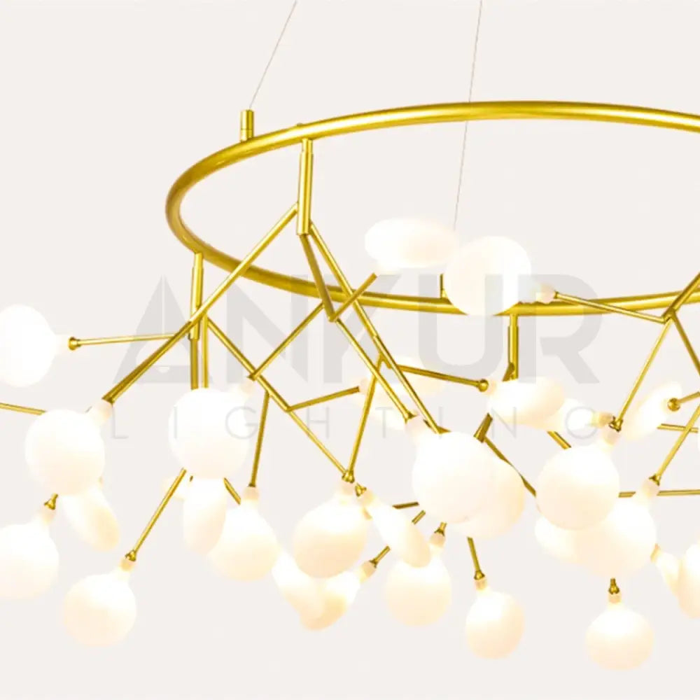 ANKUR FIREFLY RING CHANDELIER - Ankur Lighting