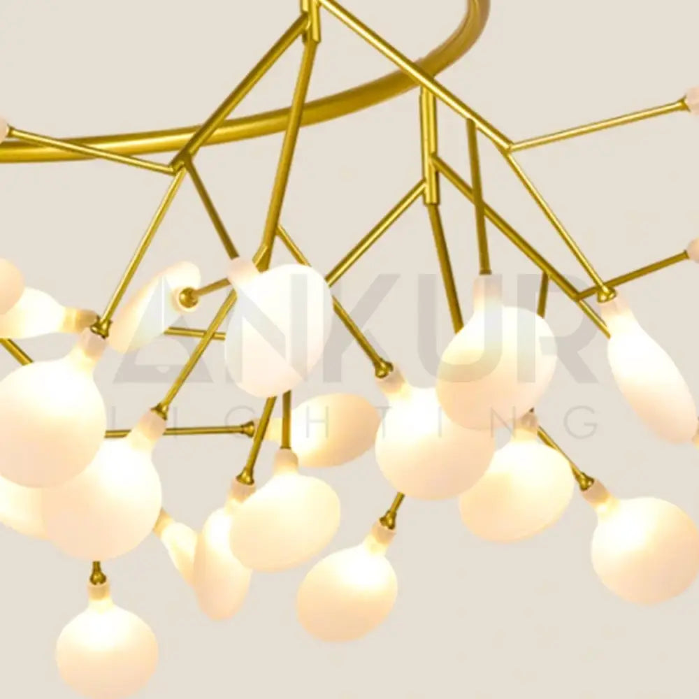 ANKUR FIREFLY RING CHANDELIER - Ankur Lighting