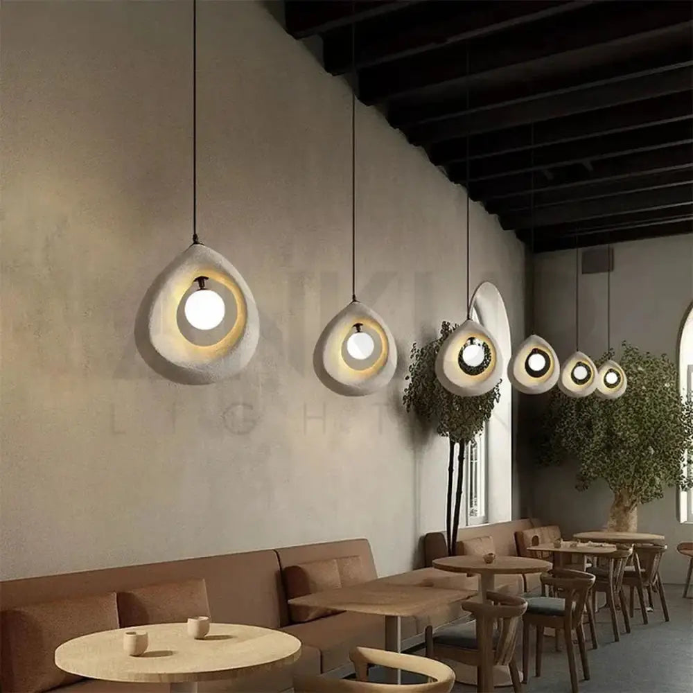 ANKUR FORBUS NORDIC EARTHY STYLE PENDANT LIGHT FOR LIVING ROOM OUTDOOR LIGHT
