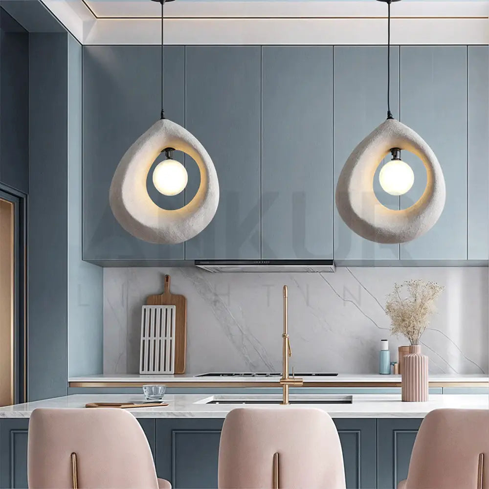 ANKUR FORBUS NORDIC EARTHY STYLE PENDANT LIGHT FOR LIVING ROOM