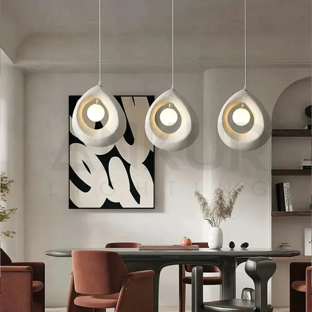 ANKUR FORBUS NORDIC EARTHY STYLE PENDANT LIGHT FOR LIVING ROOM OUTDOOR LIGHT