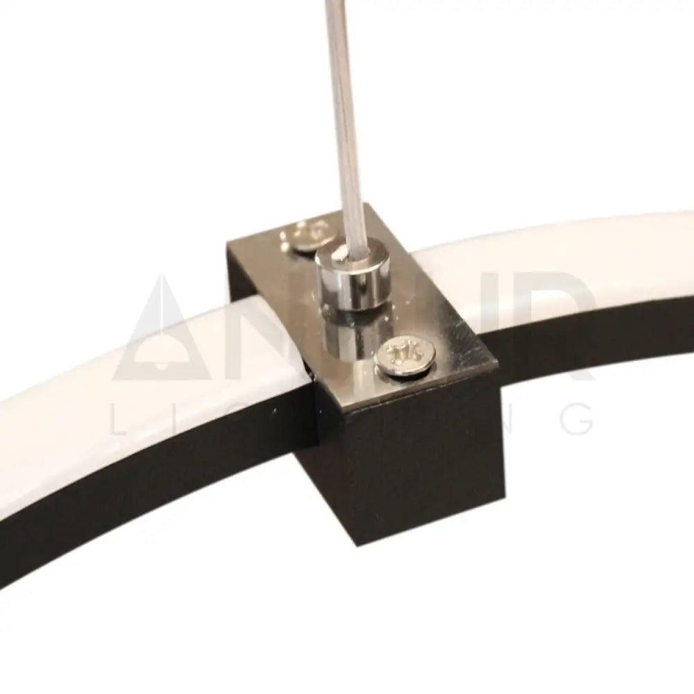 ANKUR GEOM CONTEMPORARY ROUND LINEAR MAGNETIC LED PENDANT LIGHT - Ankur Lighting